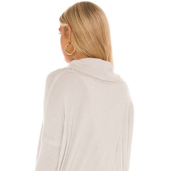 Free People Juicy Long Sleeve Women’s Top in Stone Cole - Picture 5 of 5